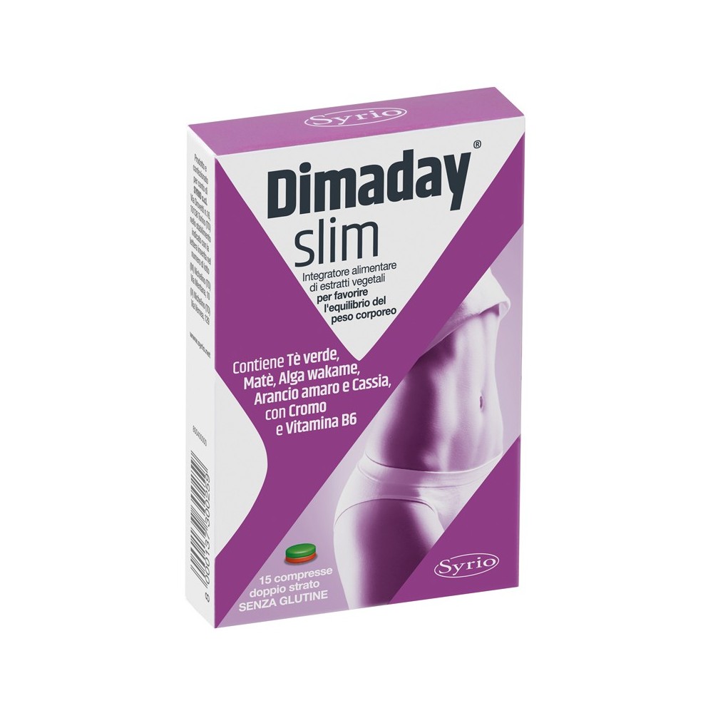 Dimaday slim 15 compresse