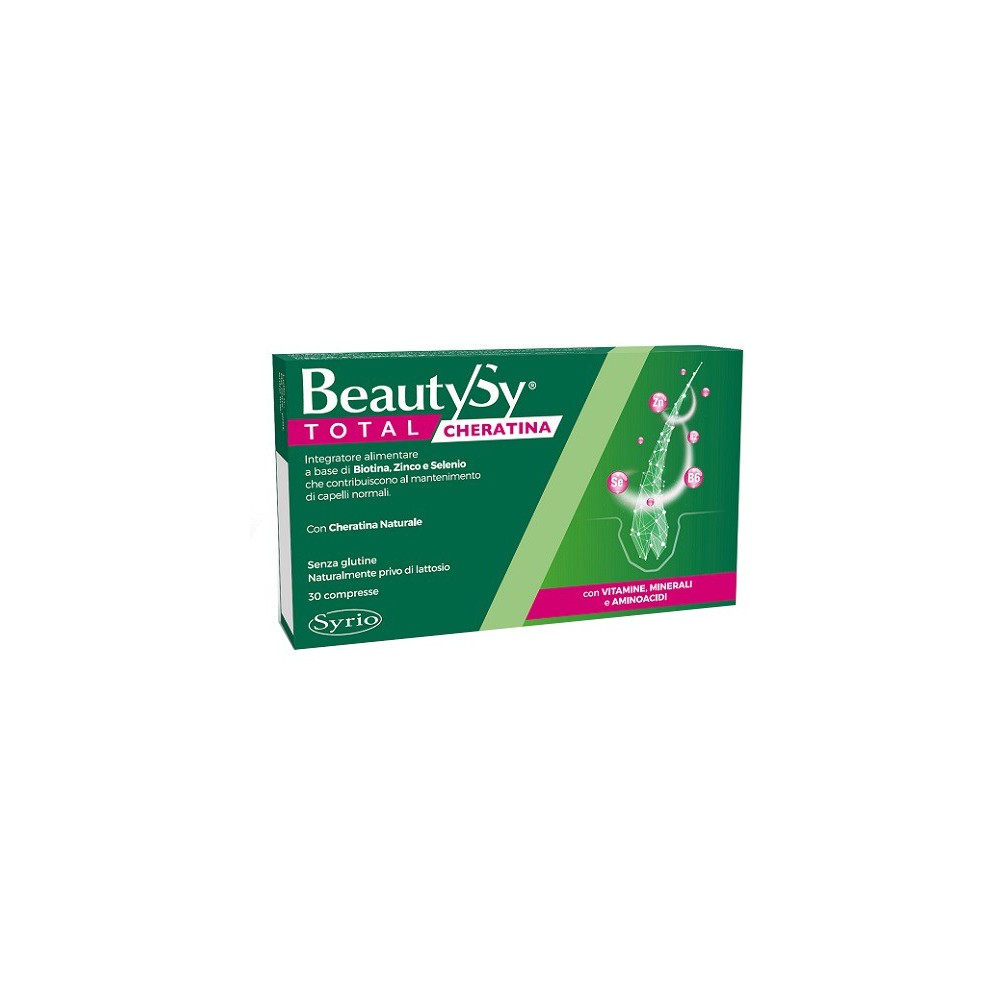 Beauty sy total cheratina 30 compresse