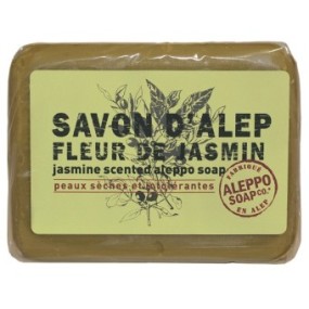Sapone di aleppo gelsomino savon d'alep fleur de jasmin aleppo soap 100 g