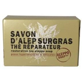 Sapone di aleppo surgras the riparatore savon d'alep surgras 150 g