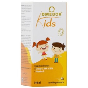 Omegor kids sciroppo integratore alimentare 140 ml u.g.a. nutraceuticals