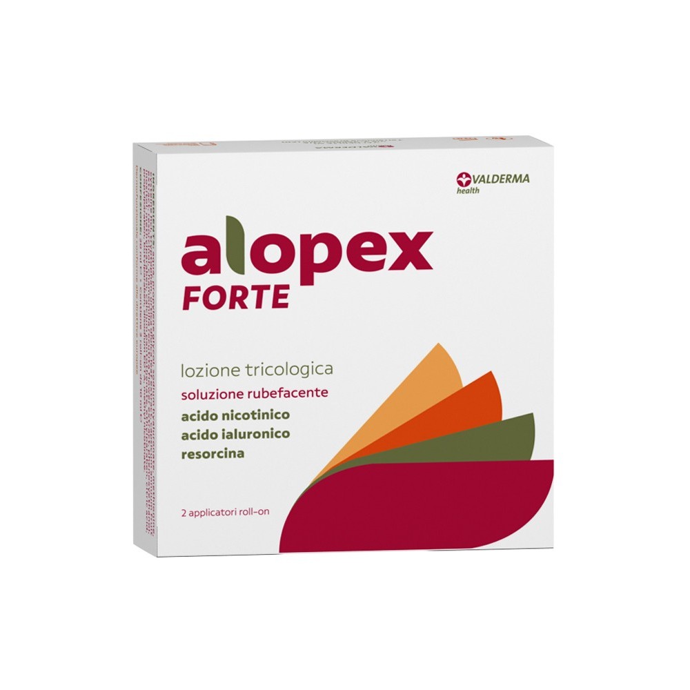 Alopex forte lozione rubefacente 2 roll on 20 ml