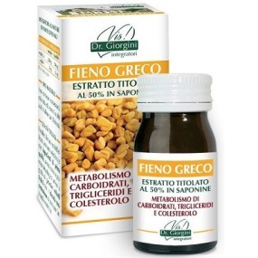 Fieno greco estratto titolato integratore alimentare 60 pastiglie dr. giorgini