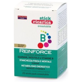 Reinforce vitamine b orosolubile ricarica 20 stick