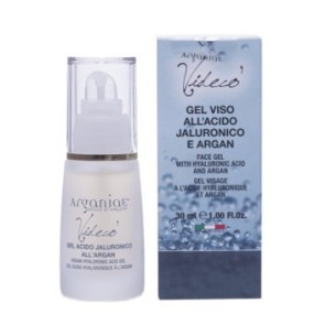 Videco' gel viso all'acido jaluronico 30 ml