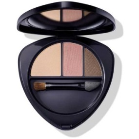 Dr hauschka mallow eyeshadow trio 04 sunstone  4,4 g