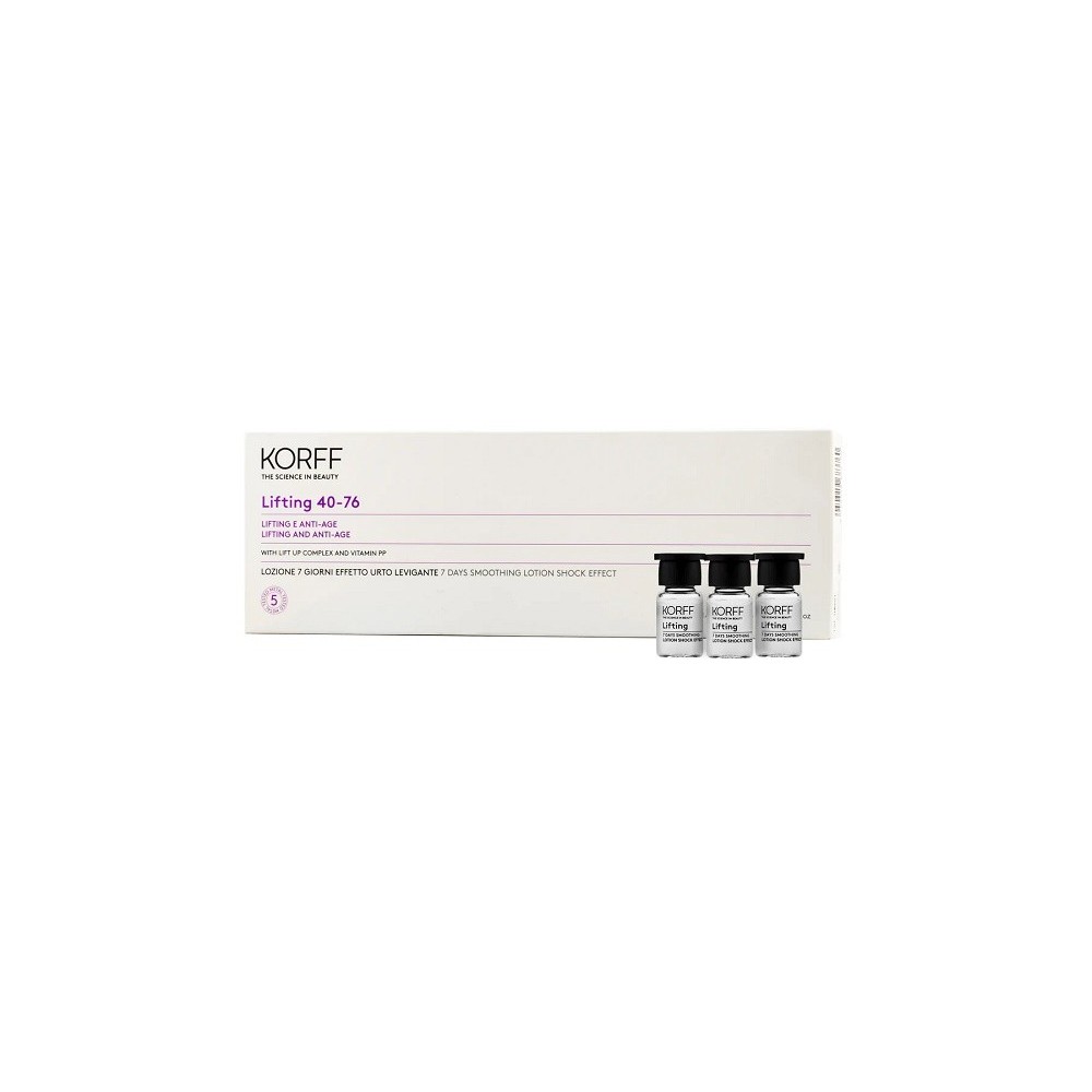 Korff lifting lozione 7gg effetto urto 7 flaconcini da 2 ml