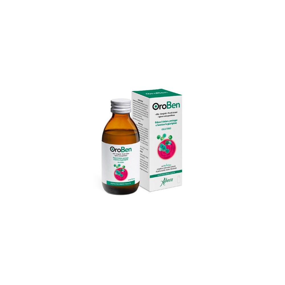 Oroben Collutorio 150 ml Aboca - Protezione e igiene orale