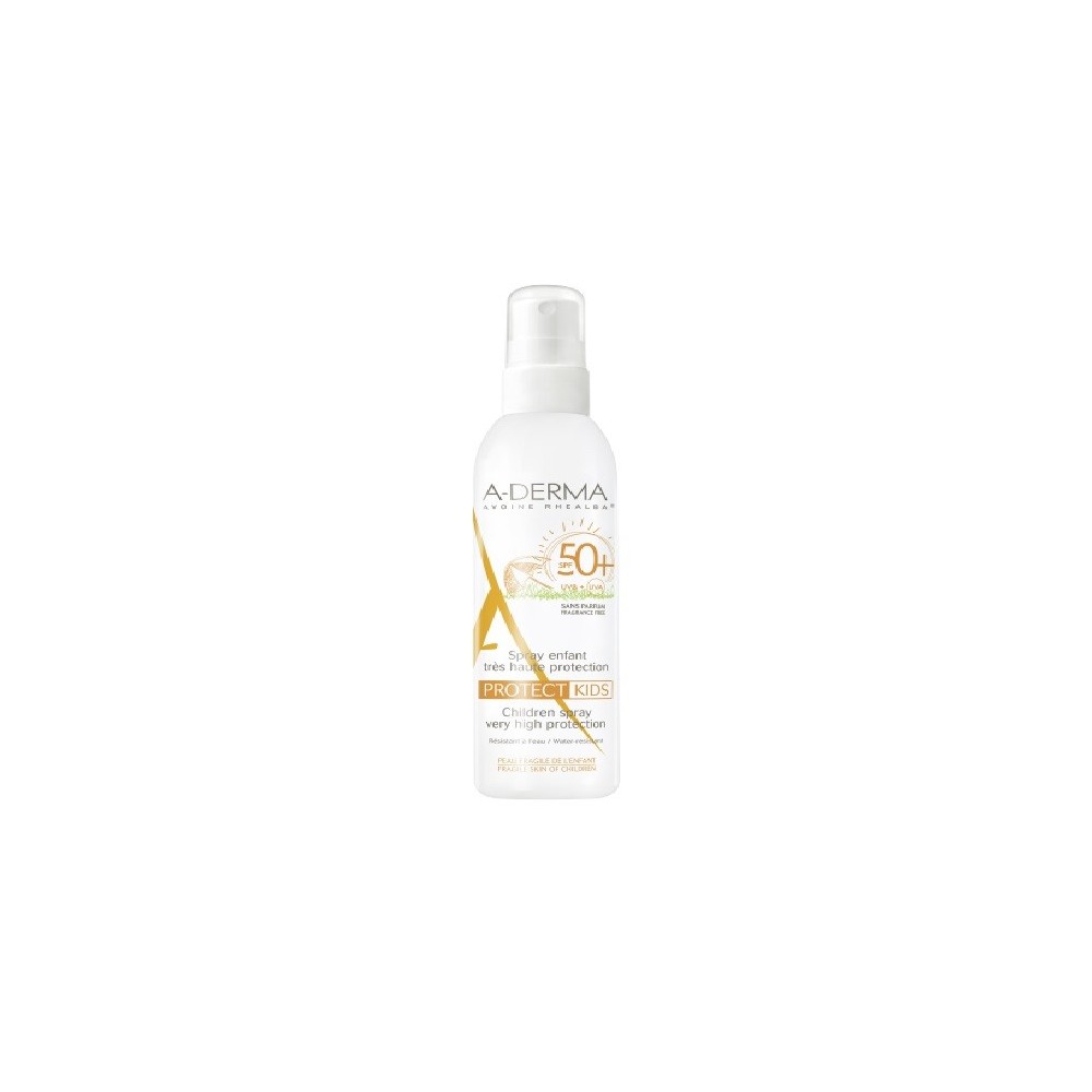 Aderma a-d protect kids spray bambino 50+ 200 ml