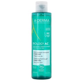 Aderma biology ac gel detergente schiumogeno purificante 200 ml