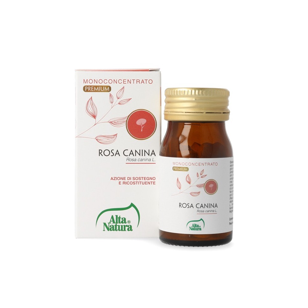 Rosa canina 60 cpr da 500 mg integratore alimentare alta natura
