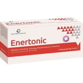 Enertonic integratore alimentare 10 flaconcini aqua viva