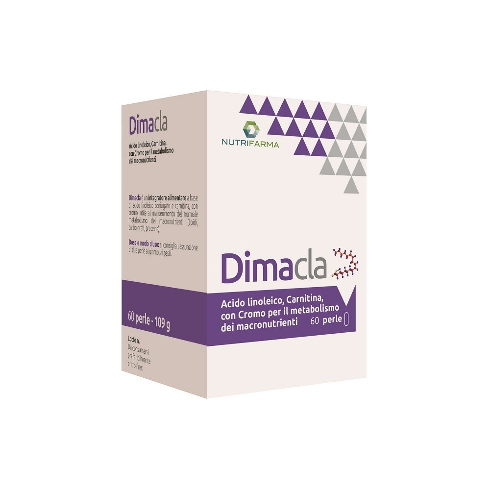 Dimacla integratore alimentare 60 perle aqua viva