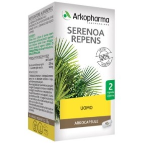 Arkocapsule® serenoa repens integratore alimentare 45 capsule arkopharma