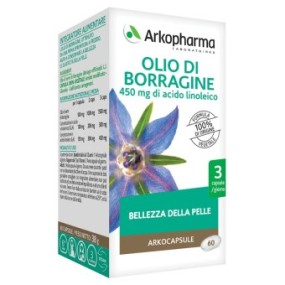 Arkocapsule® olio di borragine integratore alimentare 60 capsule arkopharma