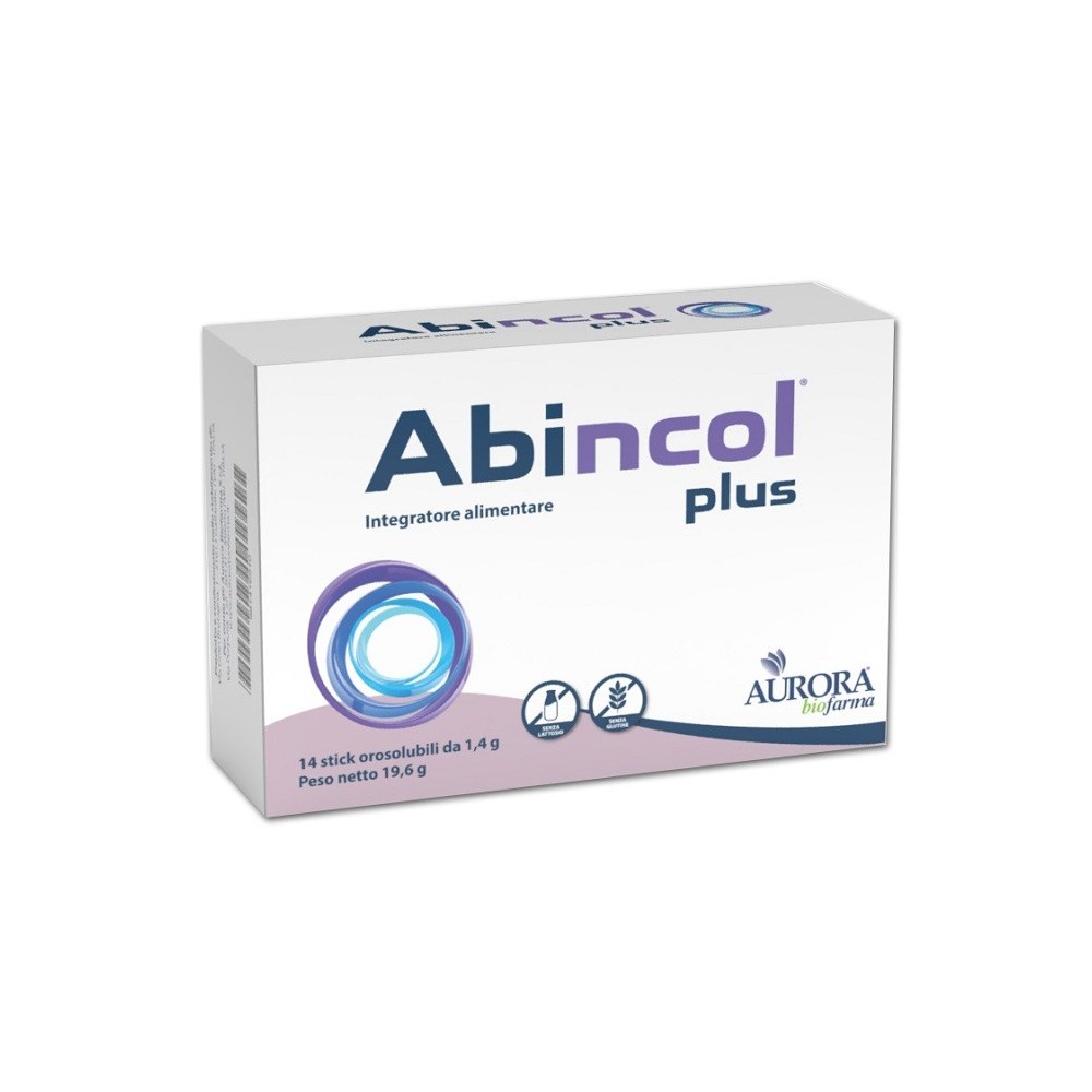 Abincol plus 14 stick orosolubili