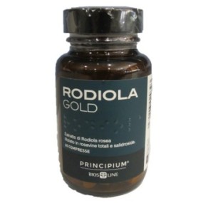 Principium rodiola gold 60 cps vegetali bios line integratore alimentare
