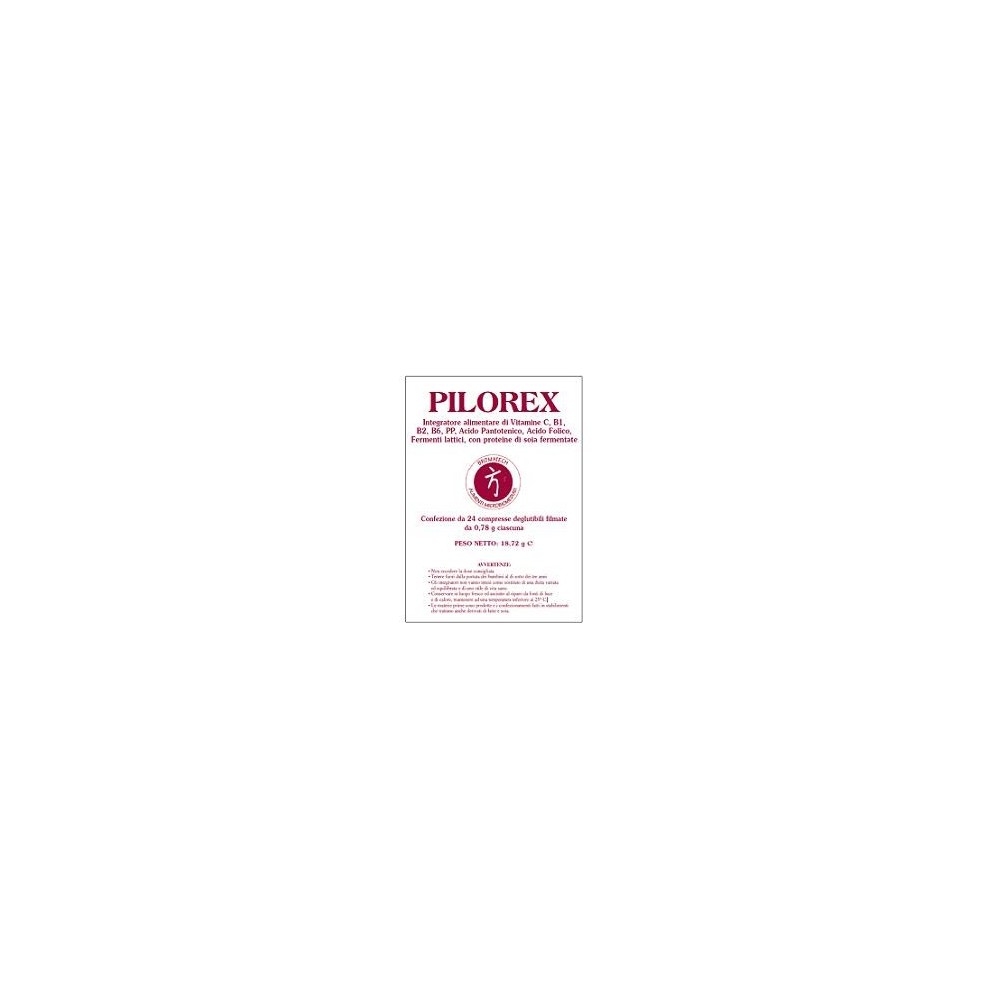 Pilorex integratore alimentare 24 compresse - Bromatech