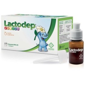 Lactodep junior integratore alimentare 8 flaconcini erbozeta