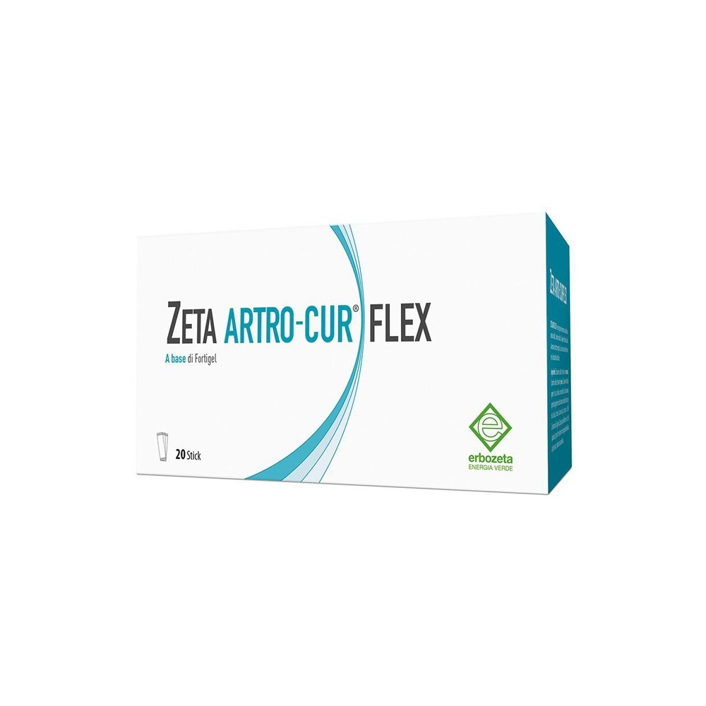 Zeta artro cur flex integratore alimentare 20 stick da 15 ml erbozeta