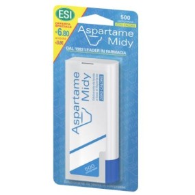Esi aspartame midy 500 compresse con dispenser