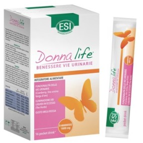 Donna life vie urinarie integratore alimentare 16 pocket drink esi
