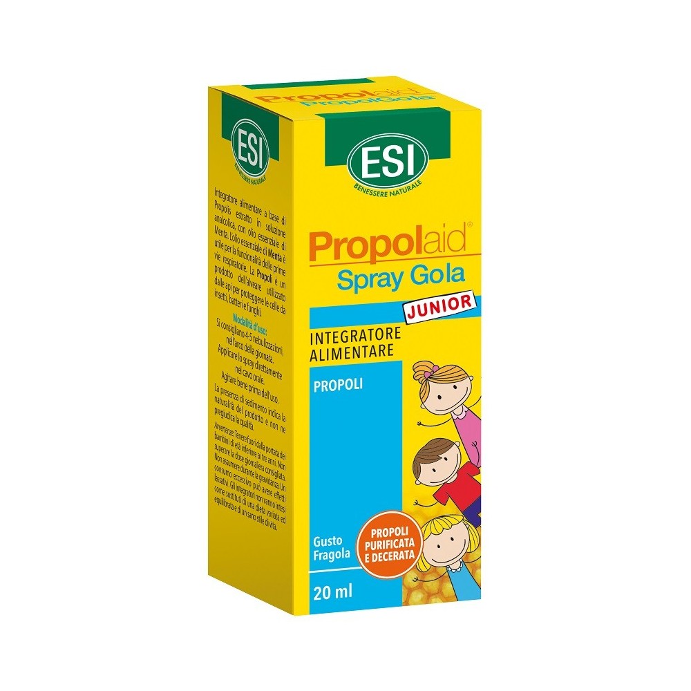 Esi Propolaid Spray Gola Junior 20 ml - Protezione naturale per la gola