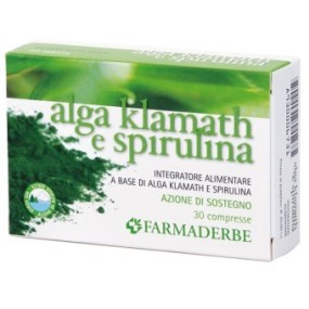 Alga klamath e spirulina 30 compresse