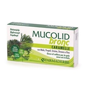 Mucolid bronc propoli&pino 24 caramelle
