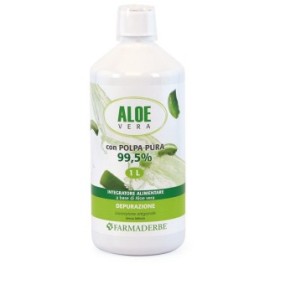Aloe vera succo di aloe vera polpa pura 1000 ml