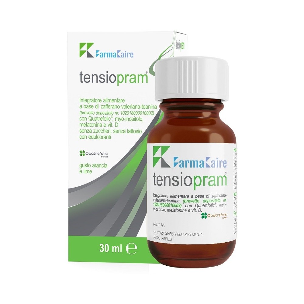 Tensiopram gocce 30 ml gusto arancia e lime