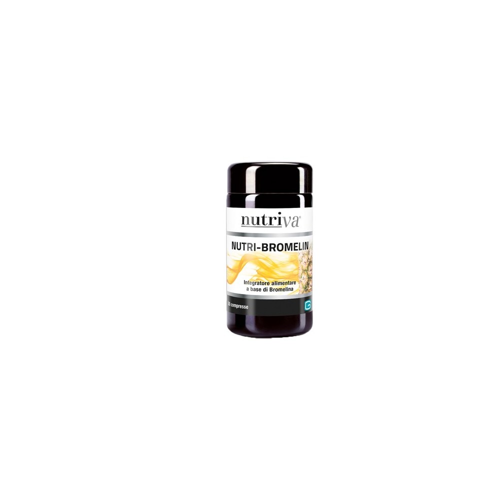Nutriva Nutri Bromelin - 30 compresse - Cabassi e Giuriati