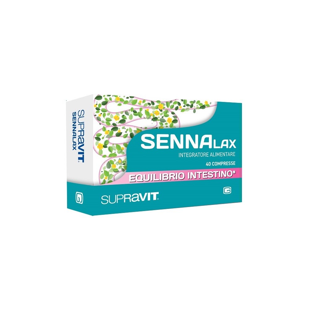 Supravit sennalax integratore alimentare 40 compresse cabassi e giuriati