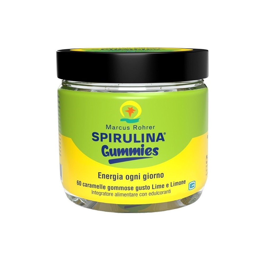 Marcus rohrer spirulina gummies 60 caramelle gommose