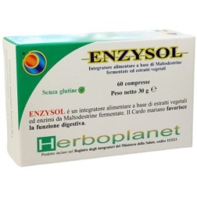 Enzysol 30 g, 60 compresse, blister herboplanet integratore alimentare
