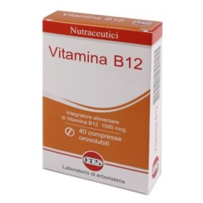 Vitamina b12 1000 mcg integratore alimentare 40 compresse kos
