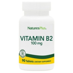 Vitamin b2 riboflavina 100 mg integratore alimentare 90 tavolette la strega