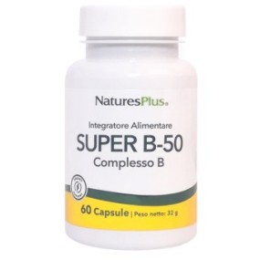 Super b-50 complesso 50 mg integratore alimentare 60 capsule la strega