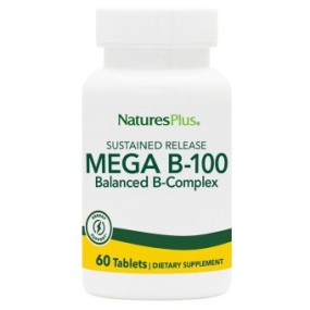 Mega b-100 complesso 100 mg integratore alimentare 60 capsule la strega
