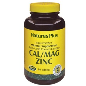 Cal/mag/zinc integratore alimentare 90 tavolette la strega