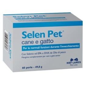 Selen pet cani gatti blister 60 perle