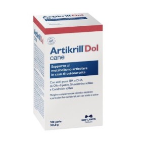 Artikrill dol cane flacone 200 perle