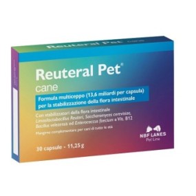 Reuteral Pet Cane 30 Capsule - Integratore per Cani