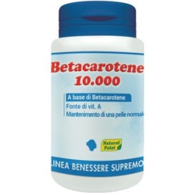 Betacarotene 10000 u.i. integratore alimentare 80 perle natural point