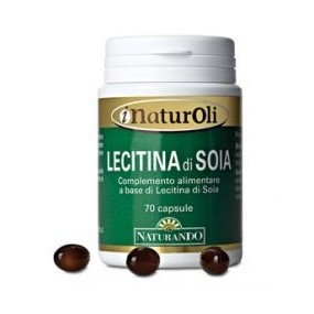 Lecitina di soia integratore alimentare 70 perle naturando
