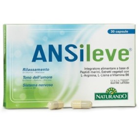 Ansileve integratore alimentare 30 capsule naturando