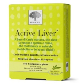 Active liver integratore alimentare 60 compresse new nordic