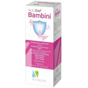 Nutridef bambini integratore alimentare 200 ml nutrileya
