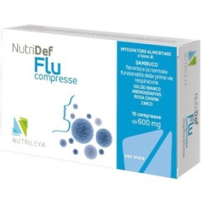 Nutridef flu integratore alimentare 15 compresse nutrileya