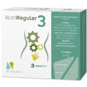 Nutriregular 3 integratore alimentare 14 bustine nutrileya